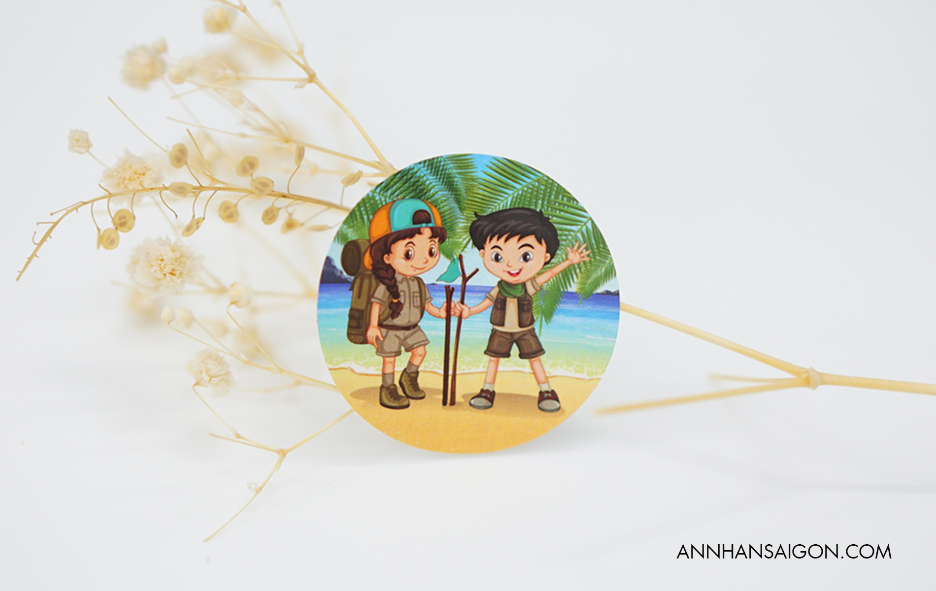 Decal nhựa b&oacute;ng QUANTAC 